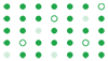 squre shape dots